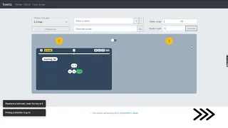 Generate a random 2-3 tree using TreeViz