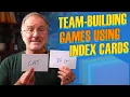 Brilliant TEAM-BUILDING GAMES using Index Cards playmeo