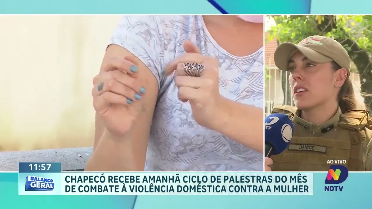 Operação Shamar: Chapecó Recebe Ciclo de Palestras Sobre Violência Contra Mulher