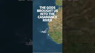 When a higher power guides you #windedvoyage #sailinglifestyle #africatravel #boating #senegal