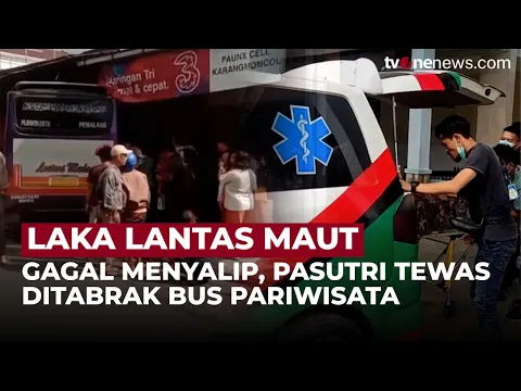 Kecelakaan Tragis di Pemalang, Pasutri Tewas Ditabrak Bus Pariwisata