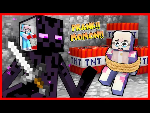 Download MP3 ATUN MENGENDALIKAN ENDERMAN & PRANK MOMON !! Feat @sapipurba Minecraft