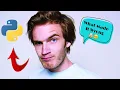 Creating PewDiePie s Sketch Using Python A Tutorial by aakarshcodes