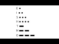 Morse Code Lesson 1
