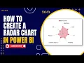 How to Create a Radar Chart in Power BI Visualize Categories Effectively