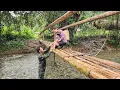 Download Lagu Overcoming the cruelty of nature: how a husband restores a bridge over a river \u0026 his wife's joy