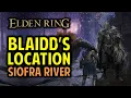 Where to Find Blaidd in Siofra River Underground Well Elden Ring Blaidd Location Guide