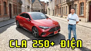 Mercedes Benz CLA 250+ thuần điện có gì hấp dẫn