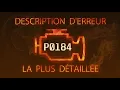 P0184 Description d erreur la plus detaillee