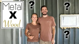 Framing a Shipping Container House – Living Tiny Project Ep. 028 Part 1