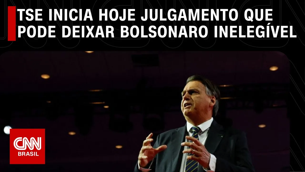 TSE inicia hoje julgamento que pode deixar Bolsonaro inelegível | CNN NOVO DIA