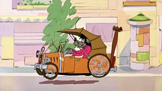Ну погоди Волк едет на своём автомобиле 