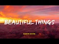 Download Lagu Benson Boone - Beautiful Things  | Lyric Video | Indo Subtitle | Lirik Indonesia | Lirik Terjemahan