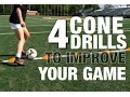 Soccer Cone Drills Beginner Advanced