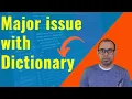 How to solve a significant inconsistent behavior in Dictionary Class C and NET 6