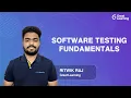Software Testing Fundamentals Software testing Tutorial for Beginners Great Learning