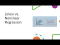 Linear vs Nonlinear Regression