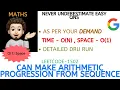 Can Make Arithmetic Progression From Sequence O 1 Space GOOGLE Leetcode-1502 Explanation