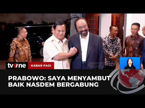 NasDem Dukung Prabowo, Surya Paloh: Mudah-mudahan Tak Menambah Beban