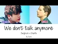 Download Lagu (OFFICIAL STUDIO VERSION) Jungkook \u0026 Charlie Puth - 'WE DON'T TALK ANYMORE' - Color Coded Lyrics/Eng
