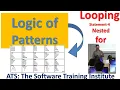 nested for loop with patterns C Language Tutorial Hindi