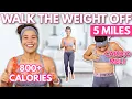 5 Mile INTENSE Full Body Walking Workout Burns over 800 Calories No Equipment All Standing
