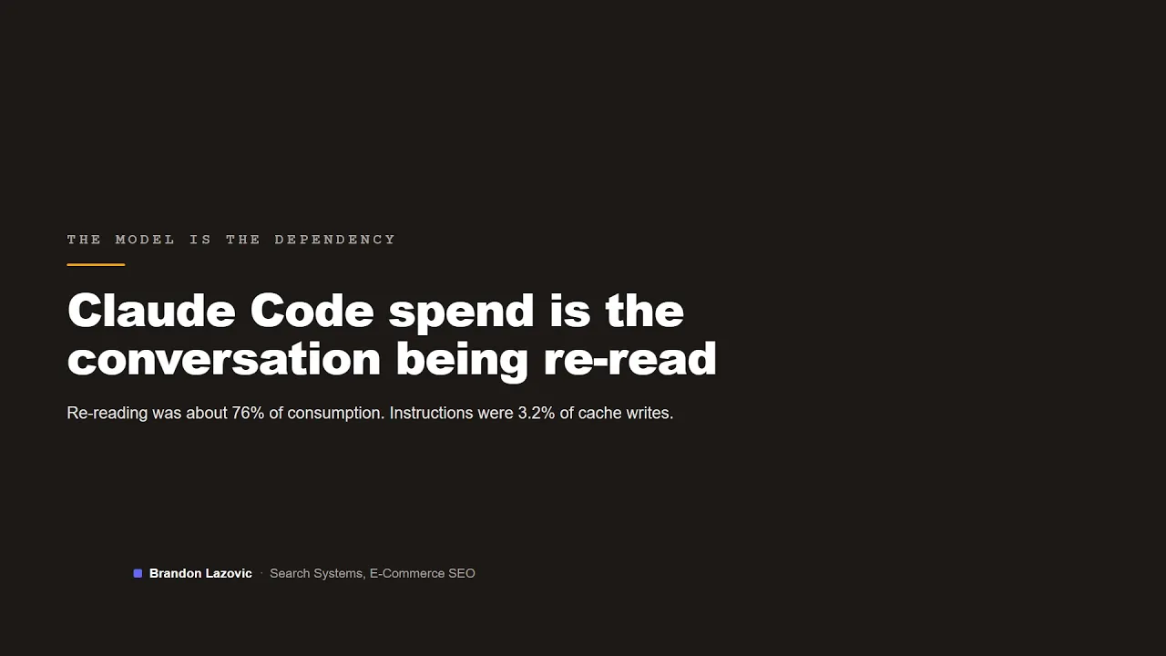 Video thumbnail: Reduce Claude Code token usage by splitting sessions
