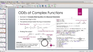 Java for Scientific Computing System of Complex ODEs