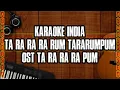 TA RA RA RUPUM TARARUMPUM  (KARAOKE) VERSI AUDREY BELLA |MUSIK NO VOCAL