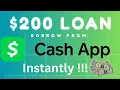 How I Borrowed 200 on Cash App Instant Approval No Credit Check Cash App Borrow Money Feature