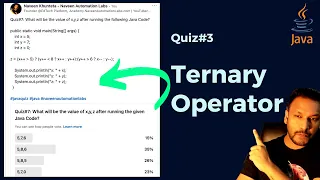 Quiz - JAVA Ternary Operator