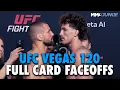 UFC Vegas 120 full card faceoffs Mateusz Gamrot vs Quillan Salkilld