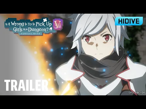 DanMachi V War Games Trailer [Subtitled]
