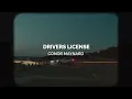 Download Lagu [Lyrics] drivers license - Conor Maynard