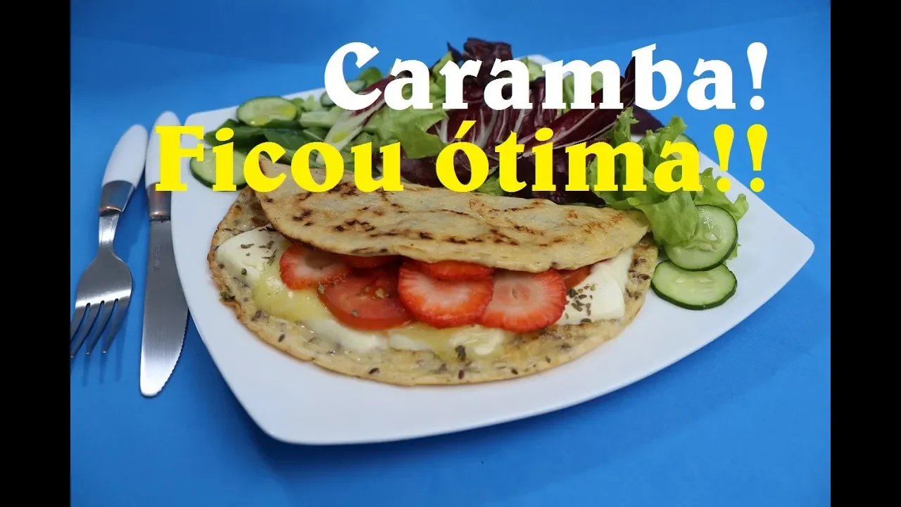 CREPIOCA (A MELHOR, RÁPIDA, FÁCIL E DELICIOSA!)