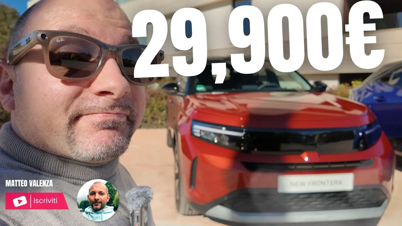 OPEL FRONTERA ... 29.900€ a 7 posti ELETTRICA ... MA ...