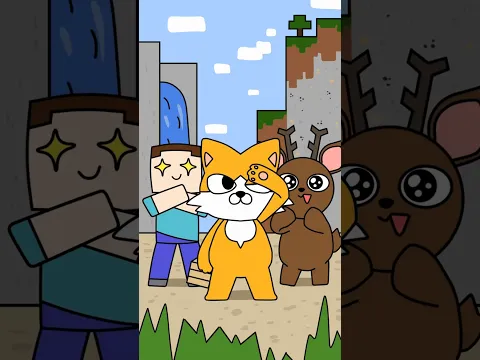 Cortisol meme l 99 nights in the forest roblox animation l Chibi Minecraft #minecraft