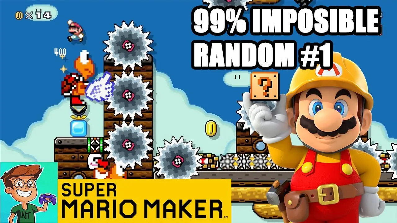 Nivel 99% Imposible randoms - Super Mario Maker