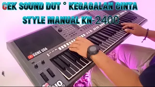 Download Cek Sound || Kegagalan Cinta ° manual dangdut MP3