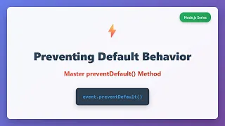 JavaScript preventDefault Control Browser Actions Like a Pro