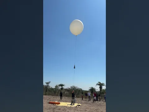 Nosso balão subiu muito rápido!