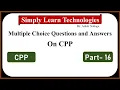 Watch Now Object Oriented Programming C MCQ for Online University Exam