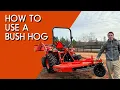 What is a Rotary Cutter and How to Use a Bush Hog