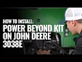 John Deere 3038E Power Beyond Kit Installation