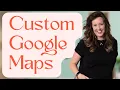 How to Make CUSTOM Google Maps Create Custom Travel Maps