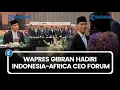 Lagu Gaya Gibran Hadiri Indonesia-Africa CEO Forum: Pidato, Keliling Sapa Delegasi, dan Buat Catatan