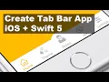 How to Create Tab Bar App in Xcode 11 Swift 5