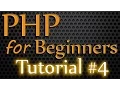 PHP for Beginners Tutorial 4 - Variables