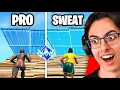 Download Lagu GUESS The Fortnite PROS vs SWEATS! (Actually Hard)