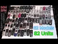 My Samsung SGH/SPH phones collection (startup and shutdowns + low battery) [100 subs special]